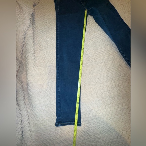 American Eagle Blue Denim Women's super stretch skinny Jeggings. Size 10. VGUC - Picture 4 of 13